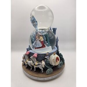 READ Disney Cinderella Double Snow Globe Wedding A Dream Is A Wish Your Heart